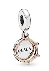 itsy-bitsy two tone dangle Pandora baby charm